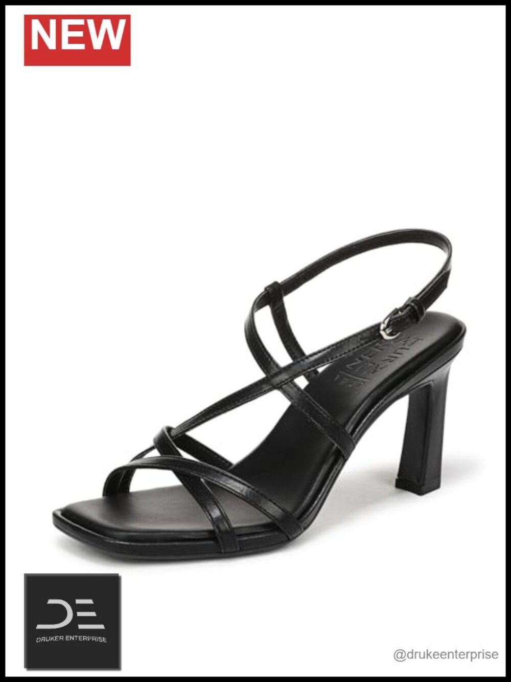 Women's Heeled Sandals Square Open Toe Block Heel Adjustable Ankle Strap